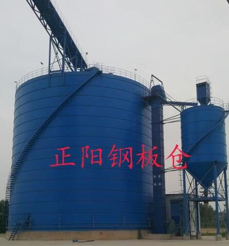 轮台大型矿粉钢板库