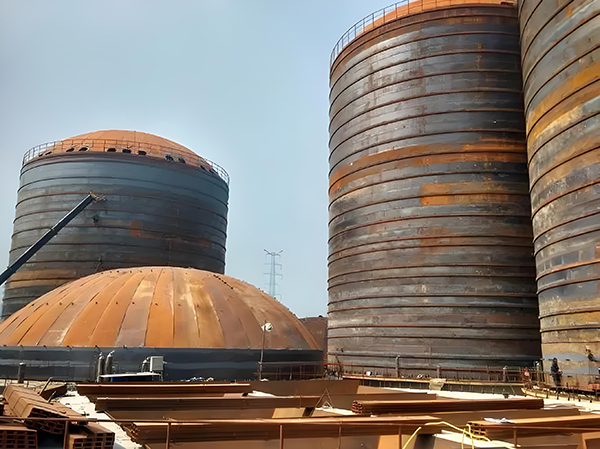 轮台焦粉钢板仓